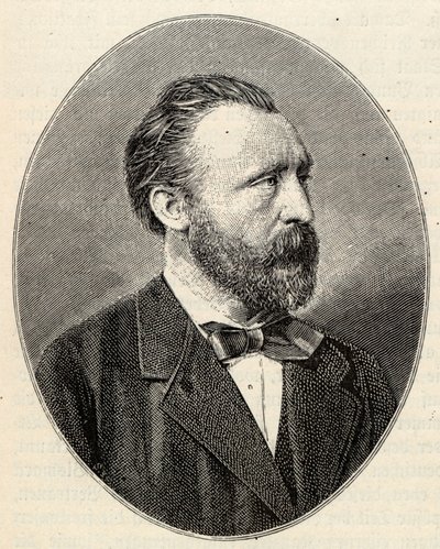 Heinrich von Stephan 1831-1897, genel müdür. by Unbekannt