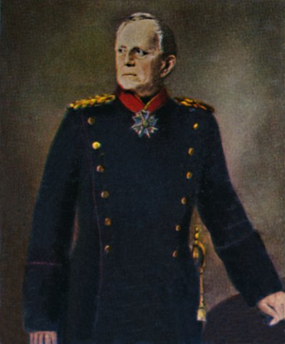 Helmuth von Moltke 1800-1891. - Lenbach