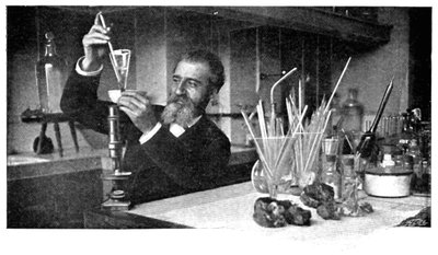 Henri Moissan, Fransız kimyager, c1900 by Unbekannt