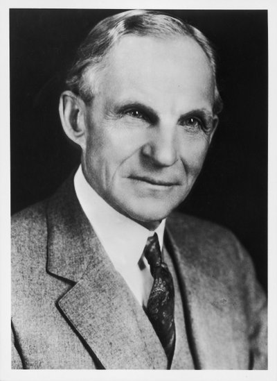 Henry Ford, Amerikalı otomobil mühendisi ve üreticisi, 1908 by Unbekannt