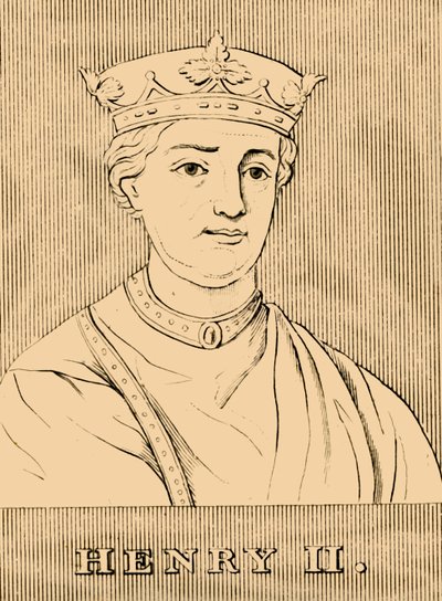 Henry II, 1133-1189, 1830. by Unbekannt