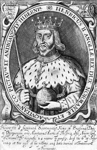 Henry II, İngiltere Kralı by Unbekannt