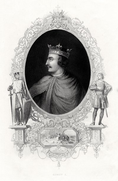 Henry I, İngiltere Kralı, 1860 by Unbekannt