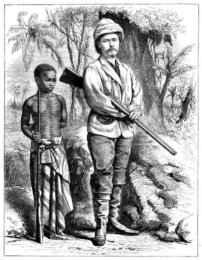 Henry Morton Stanley 1841-1904, Galli gazeteci ve kaşif, 19. yüzyıl by Unbekannt