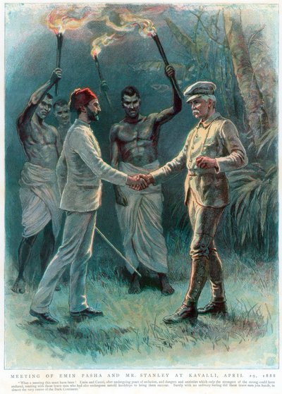 Henry Morton Stanley, Galli gazeteci ve kaşif, Emin Paşa ile Kavalli