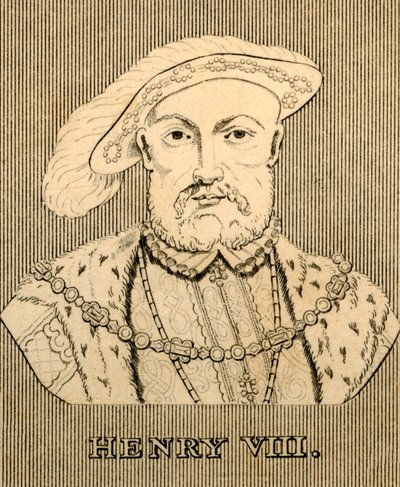 Henry VIII, 1491-1547, 1830. by Unbekannt