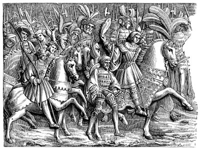 Altın Kumaş Tarlasında Henry VIII, 1520, 1870 by Unbekannt