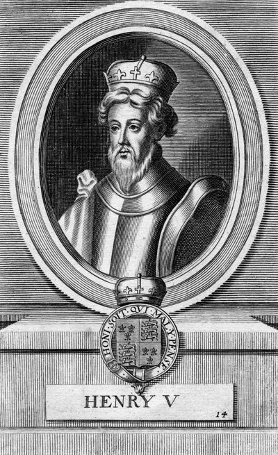 Henry V, İngiltere Kralı by Unbekannt
