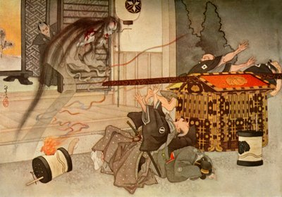 Korkunç yüzü ve kanlı giysileri..., 1919. by Unbekannt