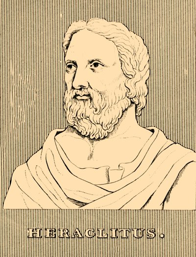 Herakleitos, c535 -c475 MÖ, 1830. by Unbekannt