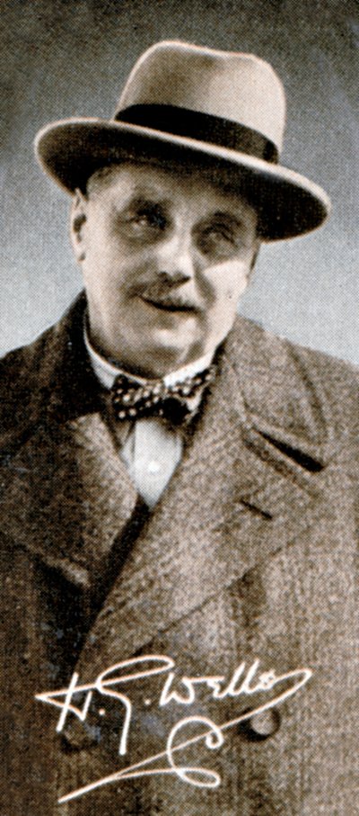 Herbert George HG Wells 1866-1946, İngiliz yazar, 1935 by Unbekannt