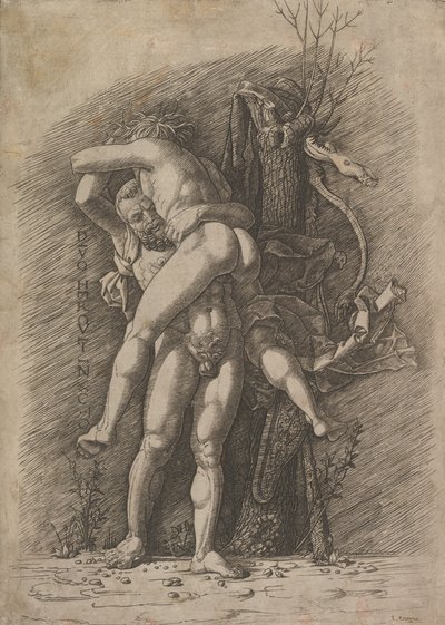 Herkül ve Antaeus, M.Ö. 1497. by Unbekannt