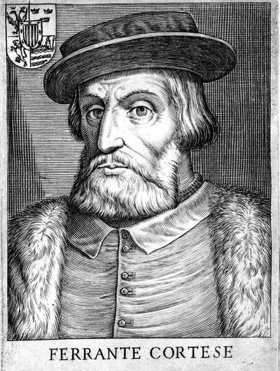Hernan Cortes 1485-1547, Meksika
