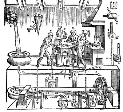 İskenderiye Kahramanı mekanik demirciler, 1. yüzyıl 1647 by Unbekannt