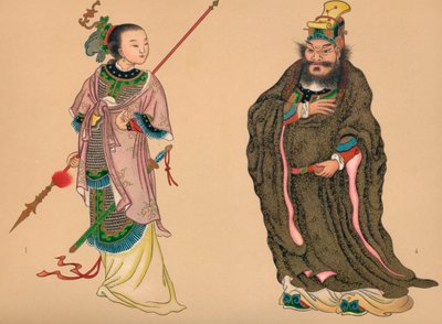 Çin Tarihinin Kahramanları ve Kahramanları, c1903, 1904 by Unbekannt