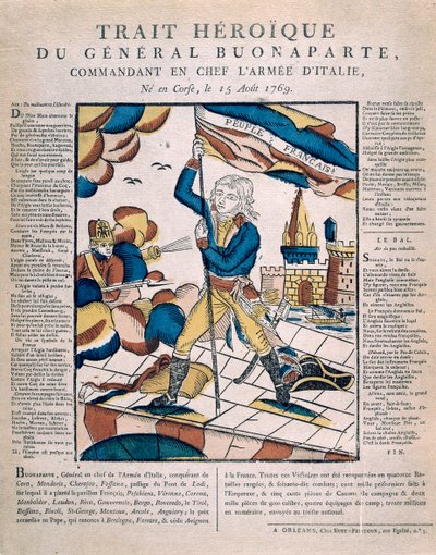 Kahraman General Bonaparte, 19. yüzyıl by Unbekannt