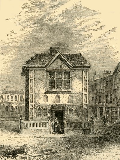 Hickss Hall yaklaşık 1750, c1872. by Unbekannt