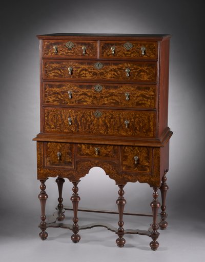 Highboy, 1700-1720. by Unbekannt