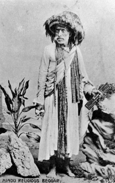 Hindu dini dilenci, Hindistan, 20. yüzyıl by Unbekannt
