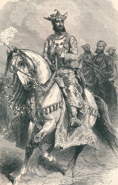 Ekselansları Gwalior Mihracesi, 1896. by Unbekannt