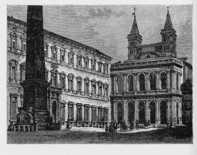 Antik Roma Tarihi. St. John Lateran Archbasilica, Roma Piskoposluğunun katedral kilisesi ve Papa olan Roma Piskoposu