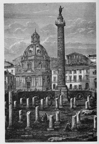 Antik Roma Tarihi. 1872 Roma gravürleri by Unbekannt