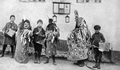 Hobi atı, 1 Mayıs törenleri, Somerset, c1922 by Unbekannt