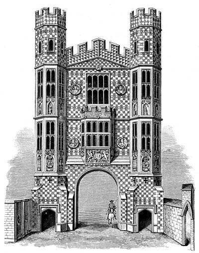 Holbein Kapısı, Whitehall, Londra, 1893 by Unbekannt