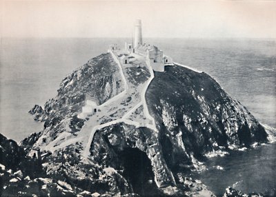 Holyhead - Güney Yığını, Deniz Feneri, 1895 by Unbekannt