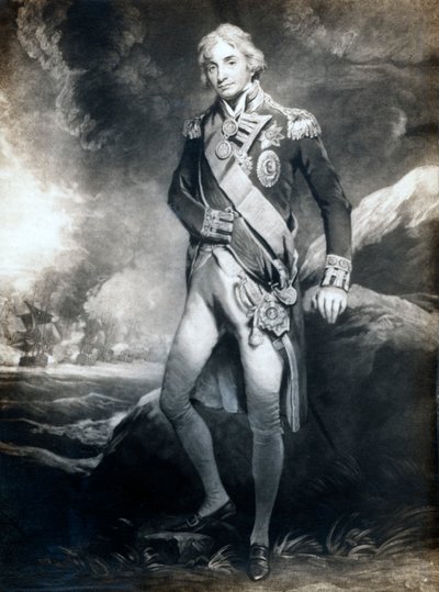 Horatio Nelson, 1. Vikont Nelson, İngiliz deniz komutanı, 19. yüzyıl by Unbekannt