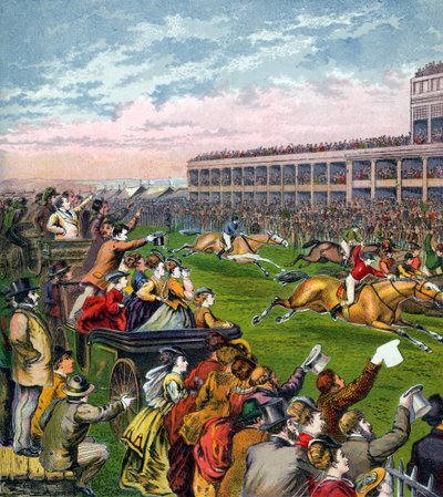 At yarışı, 19. yüzyıl by Unbekannt