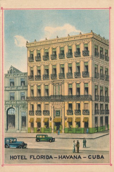 Otel Florida - Havana - Küba, c1910 by Unbekannt