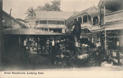 Hotel Mandeville, Doğuya Bakmak, Jamaika, c1913. by Unbekannt