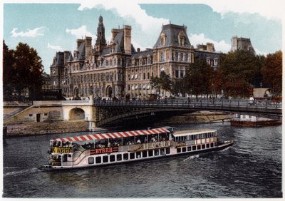 Hotel de Ville, Paris, c1900 by Unbekannt