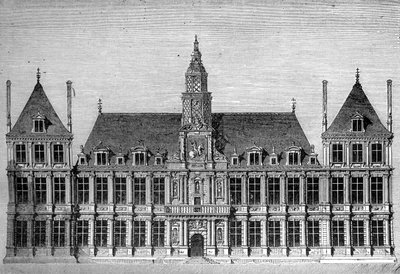 Belediye Binası, Reims, Fransa, 1882-1884 by Unbekannt