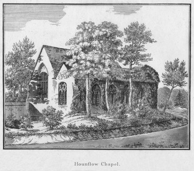 Hounslow Şapeli, c1792 by Unbekannt