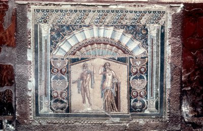Neptün Evi ve Amphitrite mozaik, Roma, Herculaneum, c69 by Unbekannt