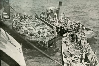Yaralılar Hastane Gemilerine Nasıl Taşındı, 1919. by Unbekannt