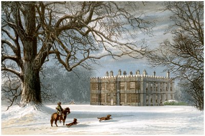 Howsham Hall, Yorkshire, Cholmley ailesinin evi, c1880 by Unbekannt