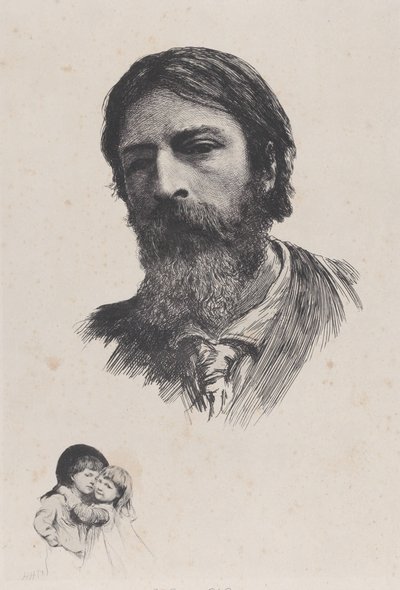 Hubert Herkomer A.R.A. ve Çocukları, 1879