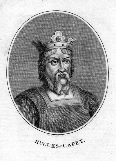 Hugh Capet, Fransa Kralı by Unbekannt