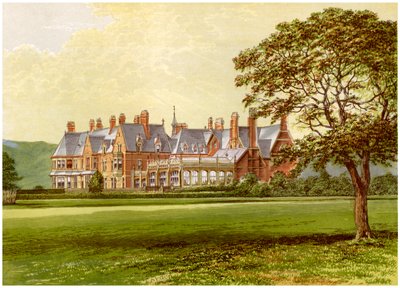 Hutton Hall, Yorkshire, Pease ailesinin evi, c1880 by Unbekannt
