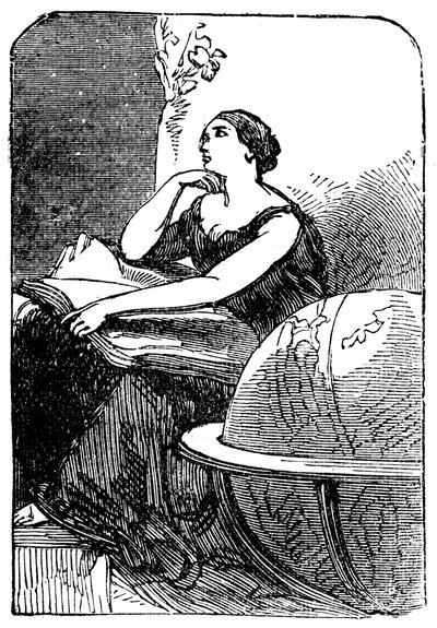 Hypatia c370-415, matematikçi ve neo-Platonik filozof, 19. yüzyıl ortası by Unbekannt