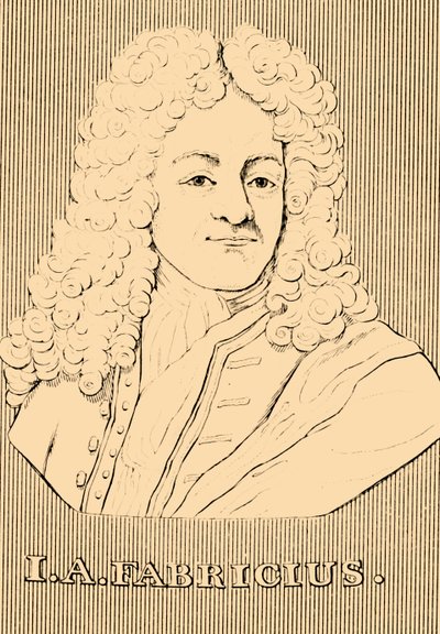 I. A. Fabricius, 1668-1736, 1830 by Unbekannt