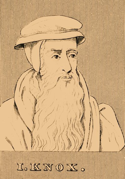 I. Knox, c1513-1572, 1830. by Unbekannt