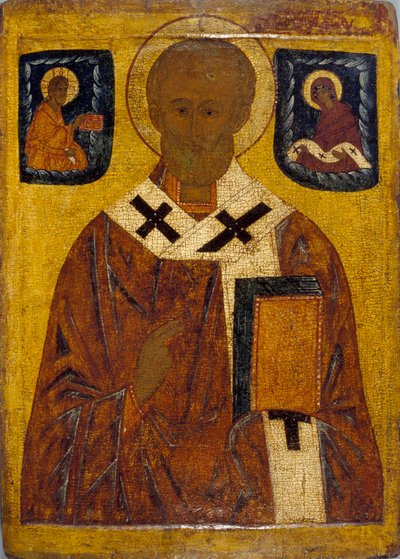 Aziz Nikolaos İkonu, 15.-16. yüzyıl 1401-1600 by Unbekannt