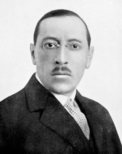 Igor Stravinsky, Rusya doğumlu besteci, c1920 by Unbekannt