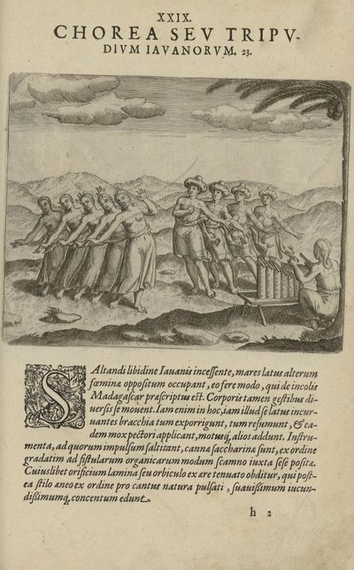 Bilinmeyen yazar tarafından Hindistan Orientalis kitabından alınan ve Excudebat Matthaeus Beckerus tarafından yayınlanan illüstrasyon by Unbekannt