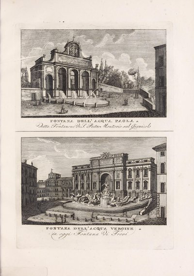 Illustrasjon hentet fra boken Roma şehri ve çevresinin antik ve modern görünümlerinin koleksiyonu Piale neg