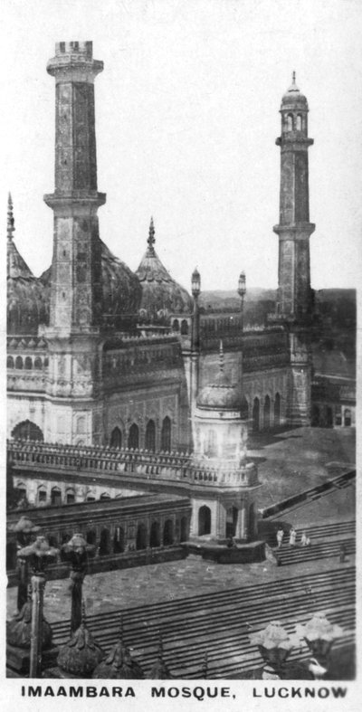Imambara Camii, Lucknow, Hindistan, c1925 by Unbekannt